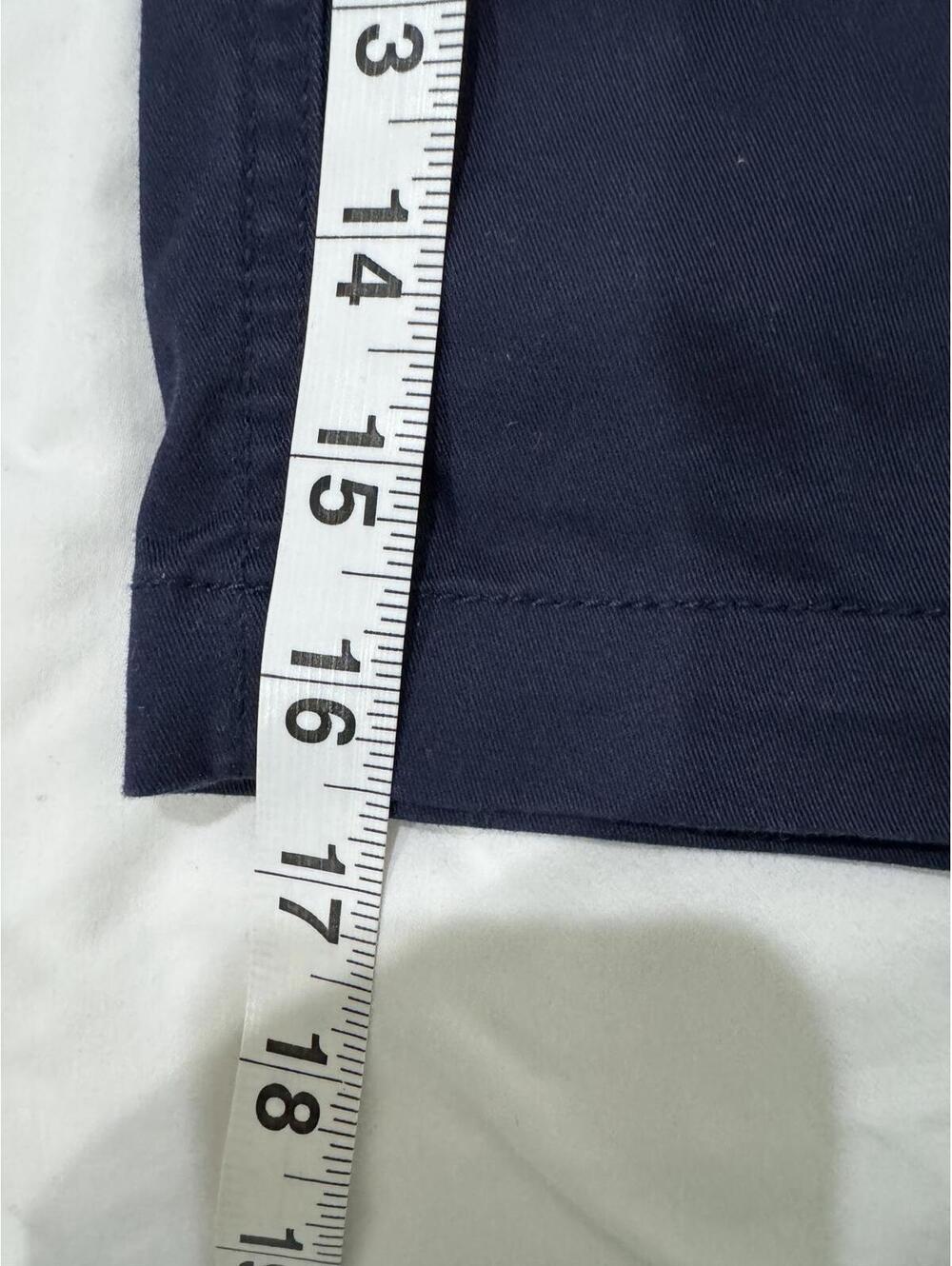 Copper Key Navy Cotton Blend Full Button Front Short Mini Skirt- Size Medium - Picture 9 of 9